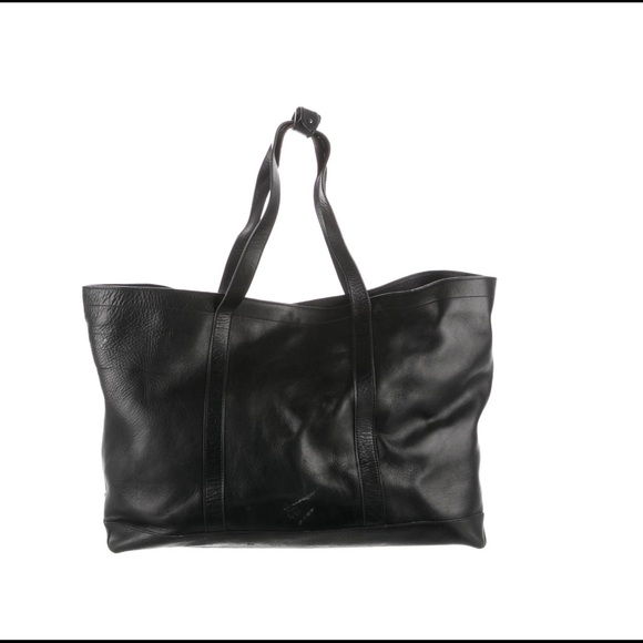 MULBERRY Black Leather Tote Bag - Picture 1 of 6